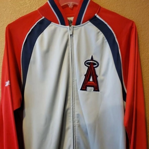 Soldout Angeles Throwback Zip Up Track Jacket - Picture 1 of 4